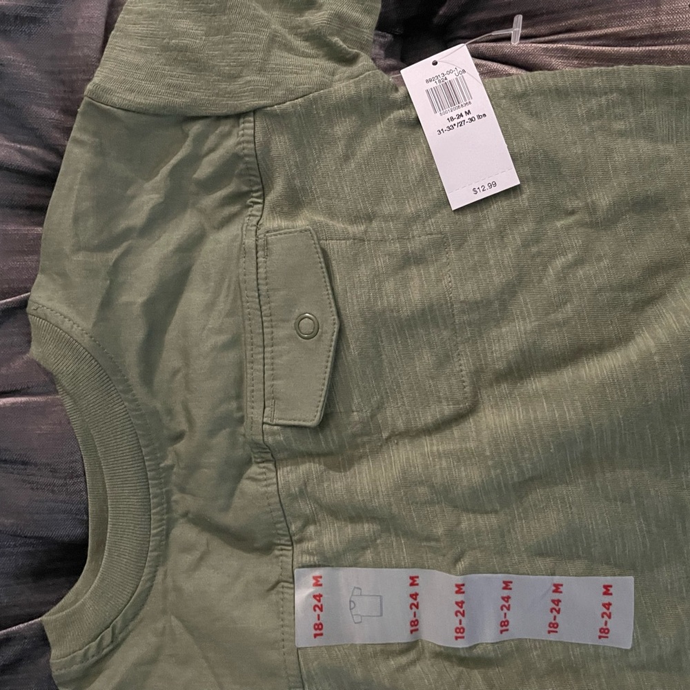 Green Short Sleeve Shirt